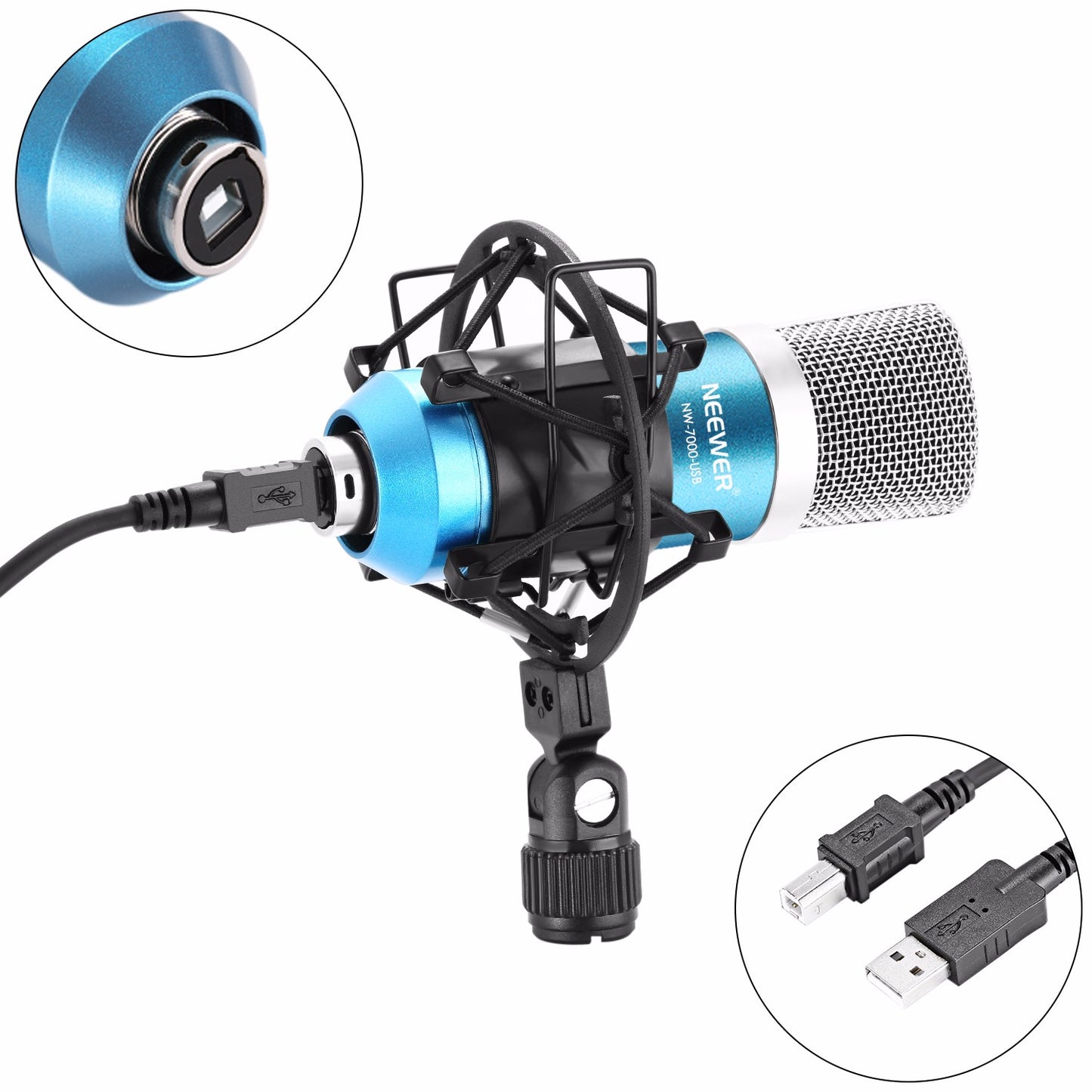 ClearVoice Studio Mic Set with Adjustable Stand