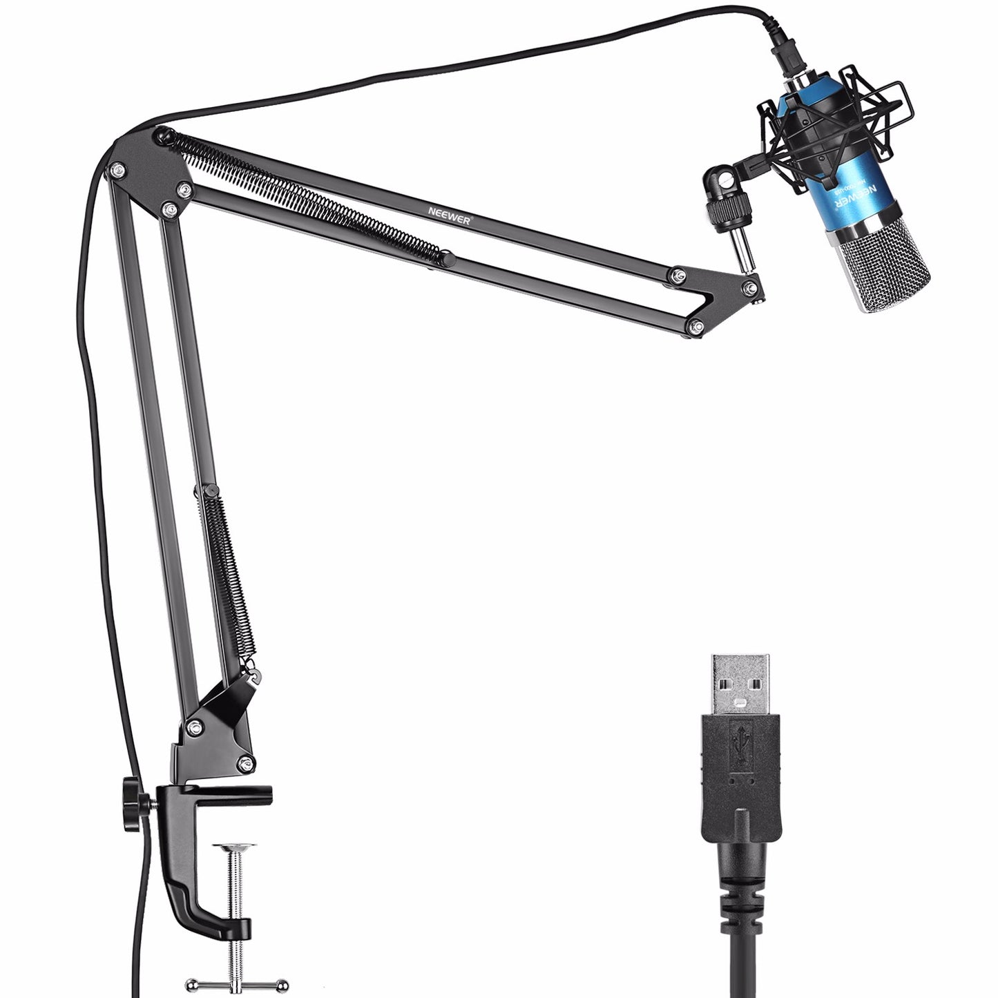 ClearVoice Studio Mic Set with Adjustable Stand