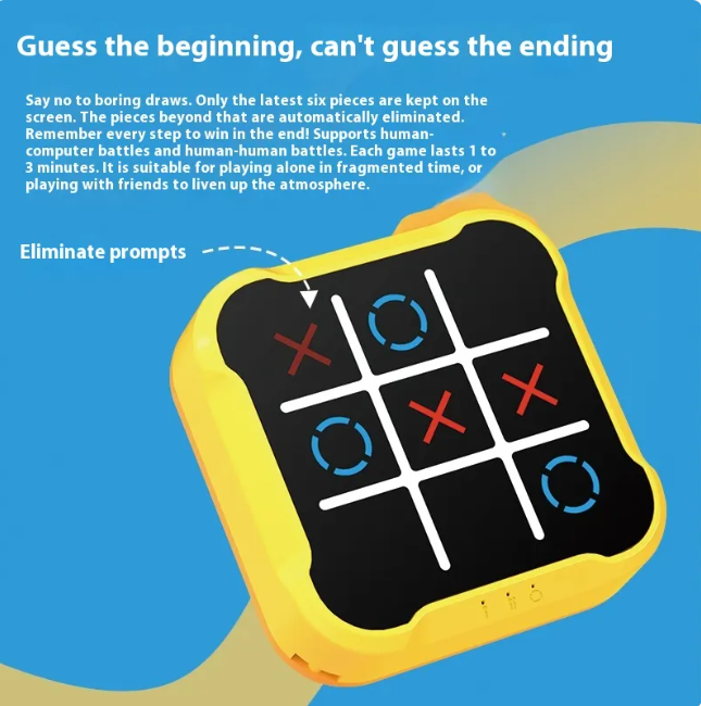 LogicMaster Junior: Interactive Strategic Thinking & Early Development Tic-Tac-Toe Set