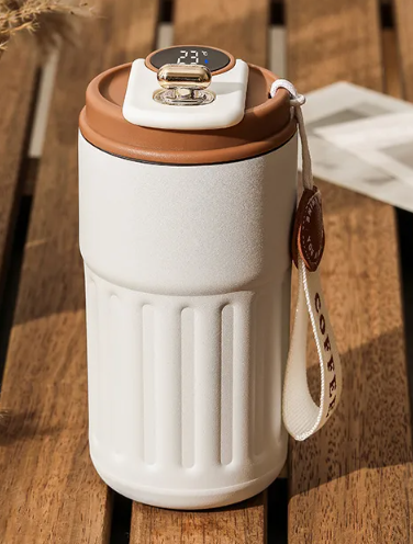 Precision Temp Elite: Smart Digital Thermal Bottle with Real-Time LED Display