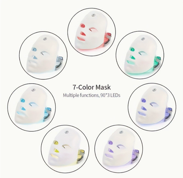 Lumina Glow Pro: Clinical-Grade LED Light Therapy Mask for Advanced Skin Rejuvenation